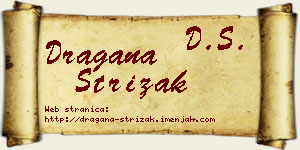 Dragana Strižak vizit kartica